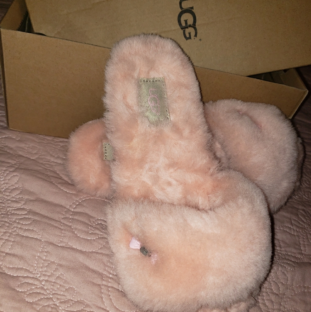 UGG Fur Slides